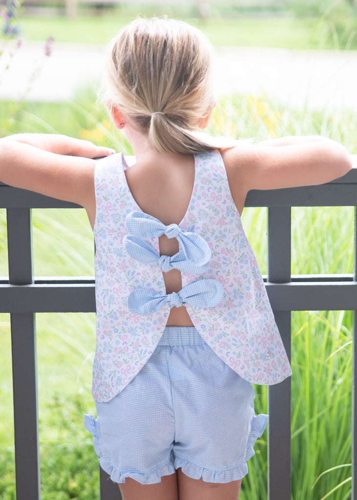 Kinley Bloomer/Ruffled Short Set, Blossoms and Bows – James and 