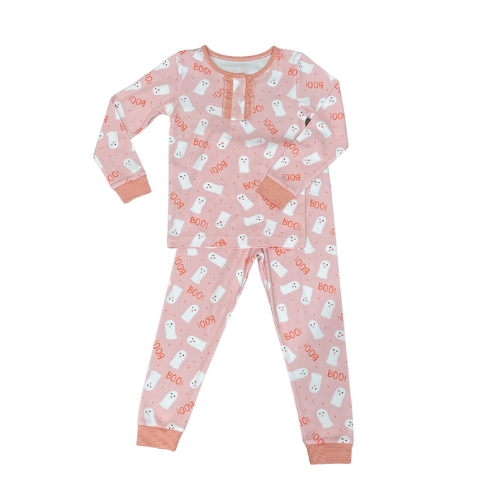 Ghost Two Piece Pima Jammies, Girl