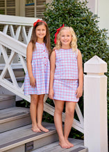 Layla Skirt Set, Patriotic Plaid