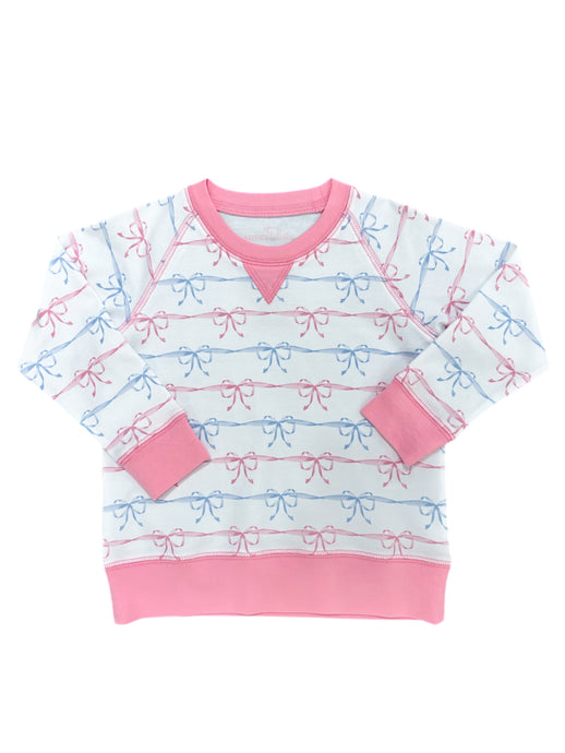 Sidney Knit Sweatshirt, Simply Sweet Bows