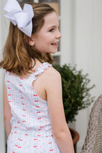 Claire Romper, Cherries and Bows