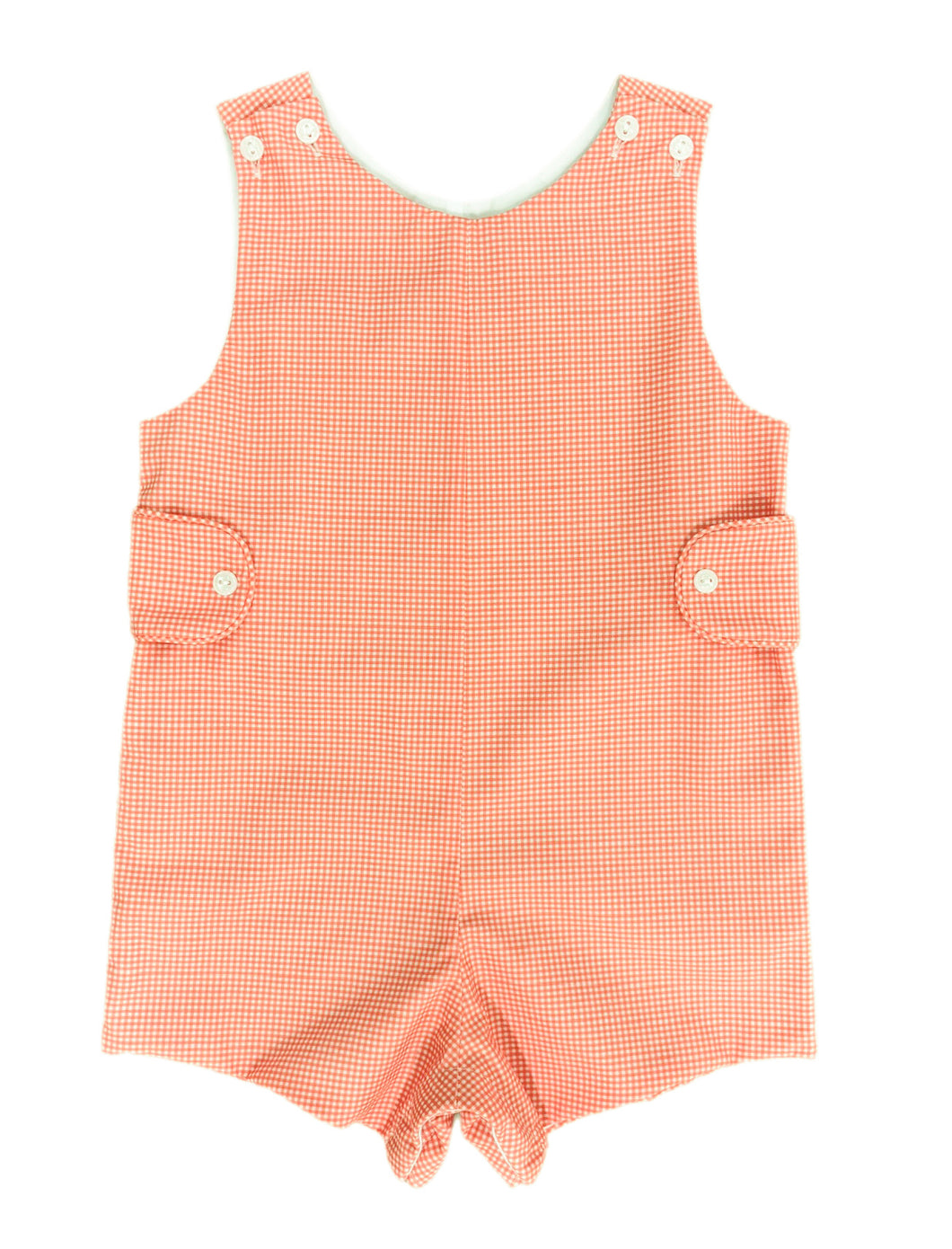 Reed Jon Jon Orange Gingham, Pumpkin