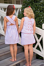 Layla Skirt Set, Patriotic Plaid