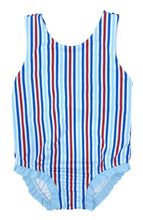 Lottie One Piece Swim, Patriotic Stripes