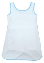 White Tennis Dress w/ Blue Trim, Serve It Up