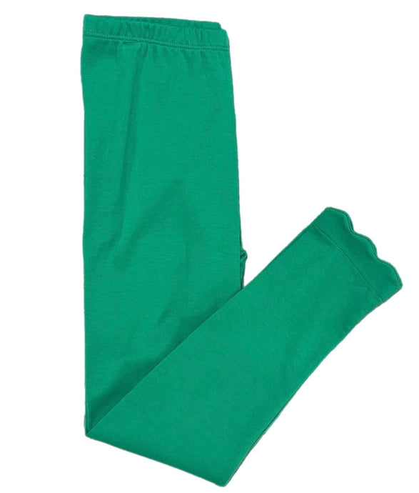 Basics Knit Leggings, Kelly Green