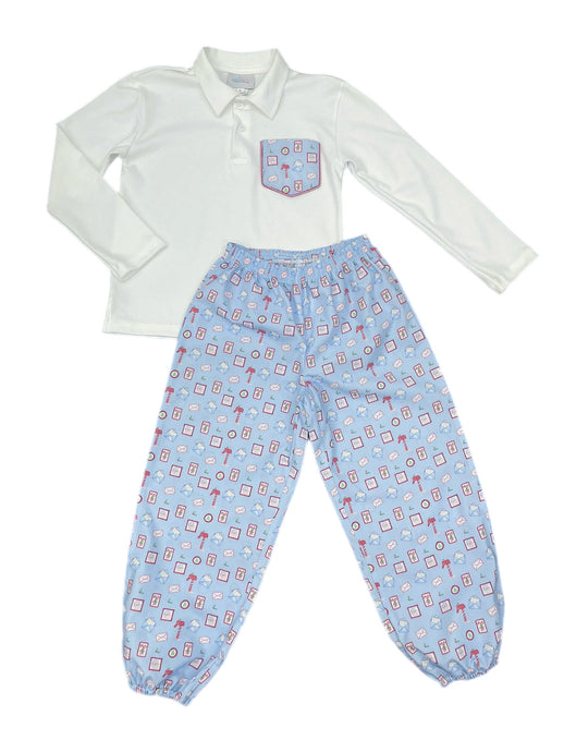 Carter Pant Set, Letters to Santa