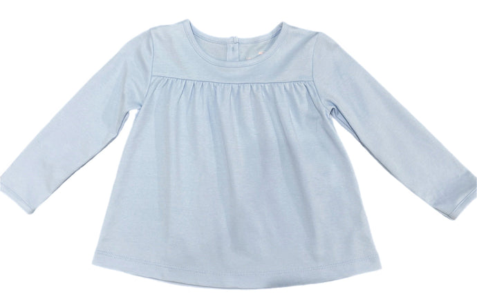 Basics Isla Knit Top, Light Blue