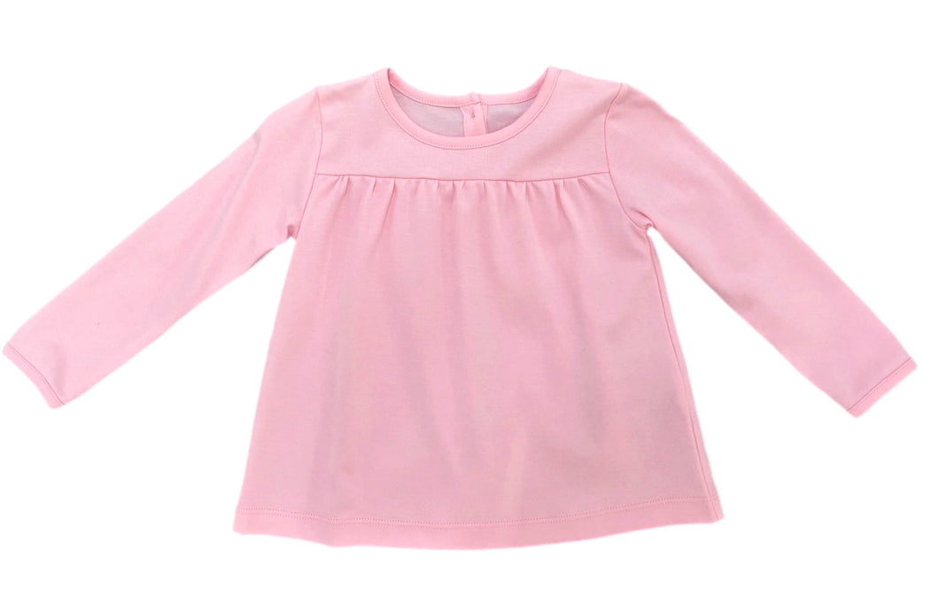 Basics Isla Knit Top, Light Pink