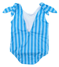 One Piece Swim, Blue on Blue Stripe BE