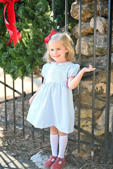 Tabitha Tab Dress, Candy Cane