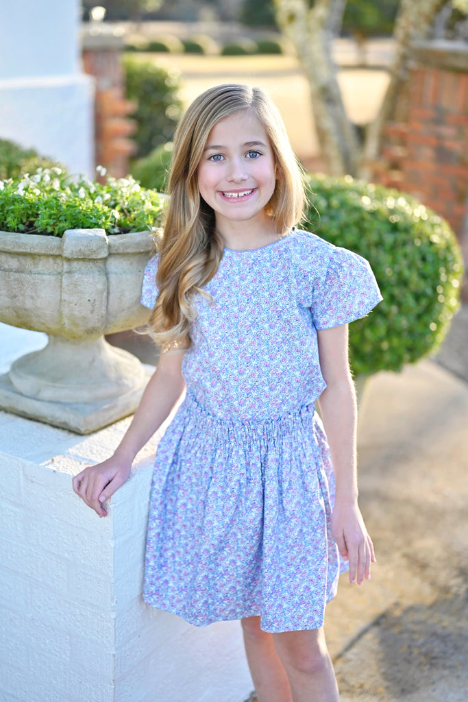 Meredith Skirt Set, Fall Floral – James and Lottie INC