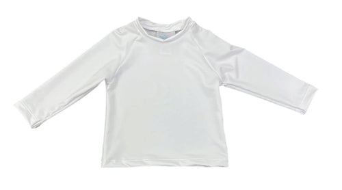 Sammy Rash Guard - White, Boys Set Sail