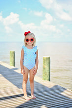 Loren One Piece Swim, Patriotic Daisy