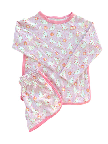 Girls Lounge Set, Ghost (Ready to Ship)