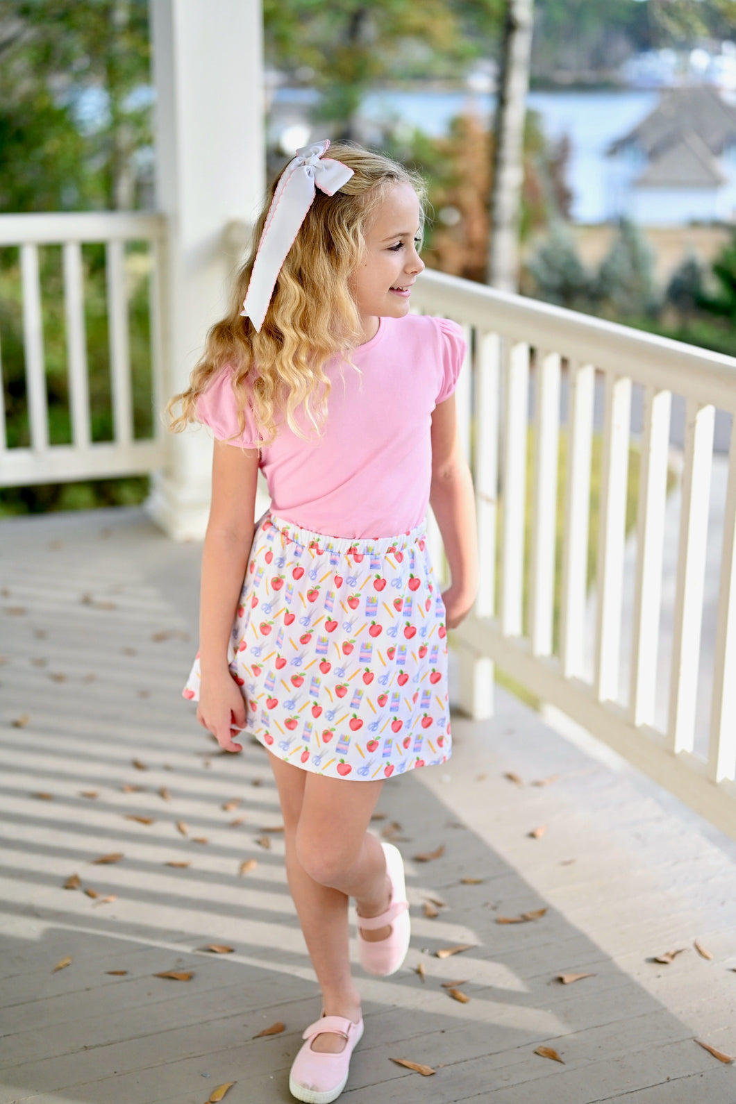 Sally Knit Skirt Set, Back to School