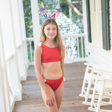 Kate Red Two-Piece Swim