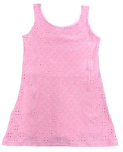 Eyelet Tennis Dress BE, Pink