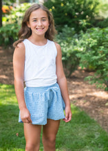 Eyelet Butterfly Shorts BE, Blue